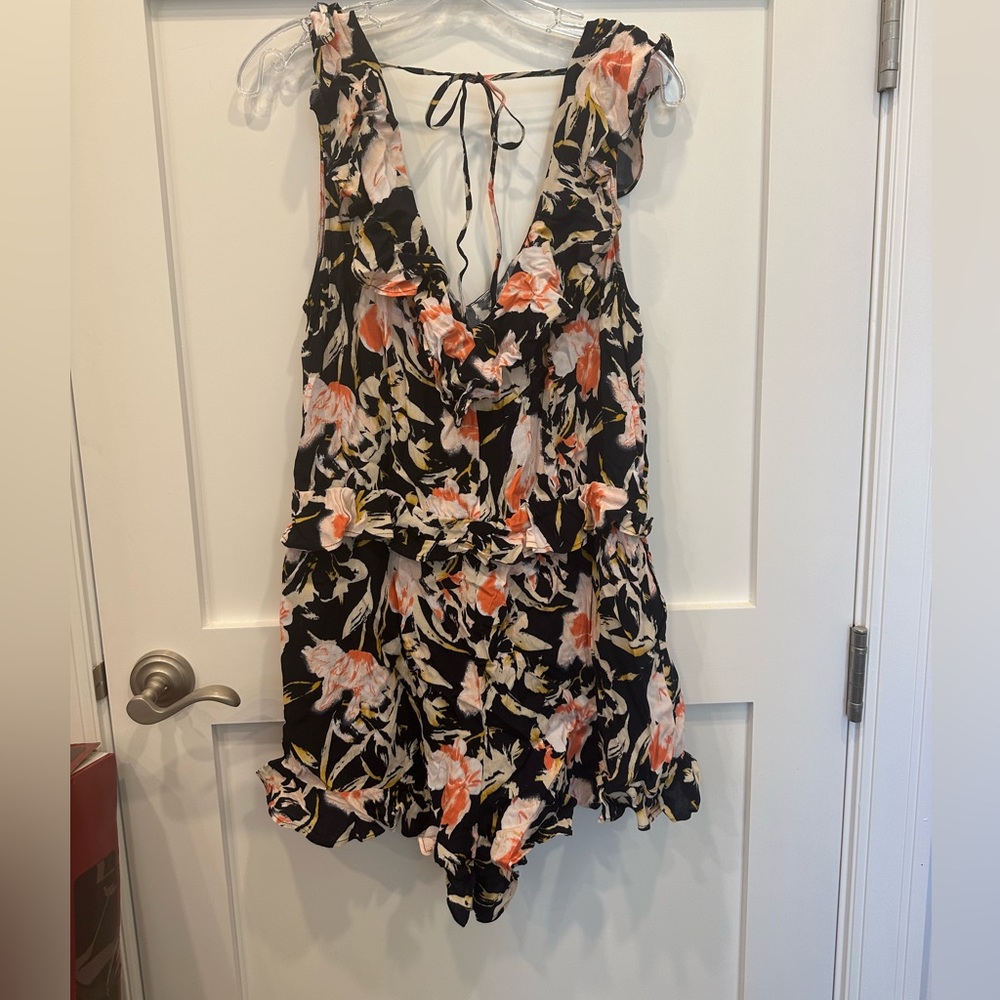 Floral Romper with Pockets - Nordstrom